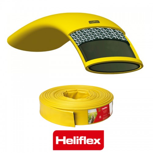 Μάνικα Ποτίσματος Heliflex Agroflat SL Κίτρινη 2.5" Φ63