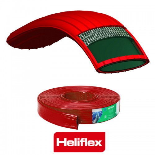 Μάνικα Ποτίσματος Heliflex Agroflat H Κόκκινη 2.5" Φ63