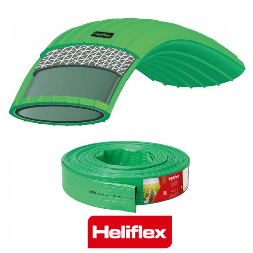 Μάνικα Ποτίσματος Heliflex Agroflat Πράσινη 2" Φ50