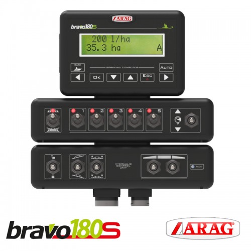 Υπολογιστής Ψεκασμού ARAG Bravo 180s  5 Παροχών με Υδραυλικό Χειριστήριο 3 εξόδων