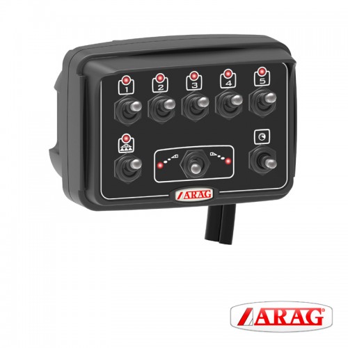 Ηλεκτρικό Χειριστήριο ARAG 5 παροχών για χρήση με μανόμετρο
