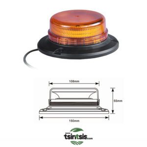 faros xamhlou profil 45 led 3 vides